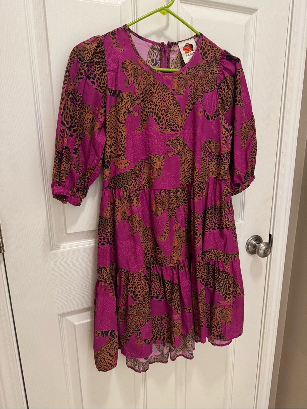 Farm Rio XS Leopard Dress - Picture 2 of 9